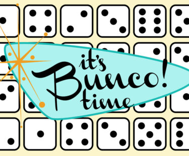 Bunco for Babies is coming August 12, 2023